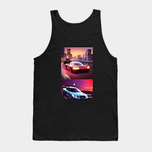 Cars in the city Tank Top